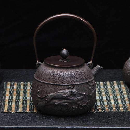 工厂直供铁壶手工铁茶壶 中式高档养生茶壶创意礼品泡茶壶批发